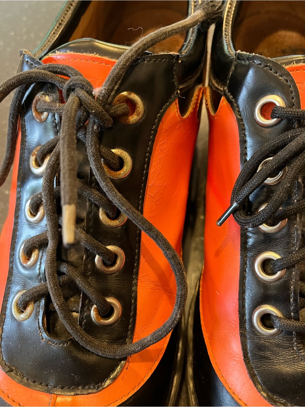 Vintage John Fluevog Angels flames Oxford Derby rockabilly grease goth punk Sz13 - Picture 7 of 9